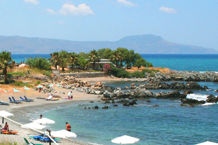 Georgioupolis: Strand von Petres