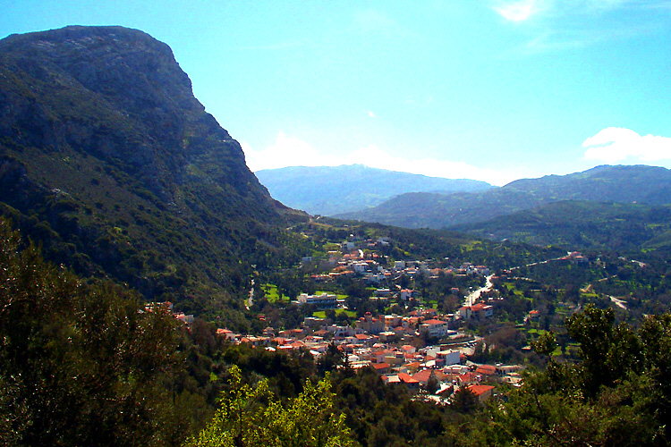 Spili: Blick von Osten